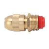 5PCS Brass Spray Nozzle Gold Irrigation Nozzle Durable Misting Nozzle  Fountain Atomization