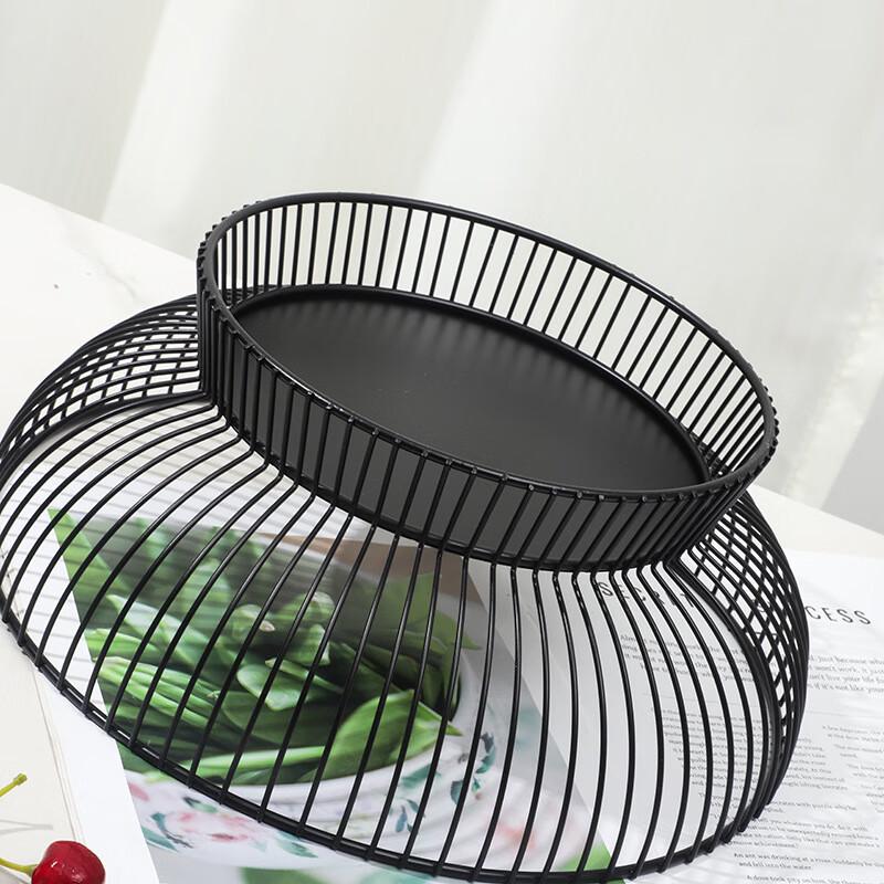 Qinkai Nordic Style Metal Fruit Basket