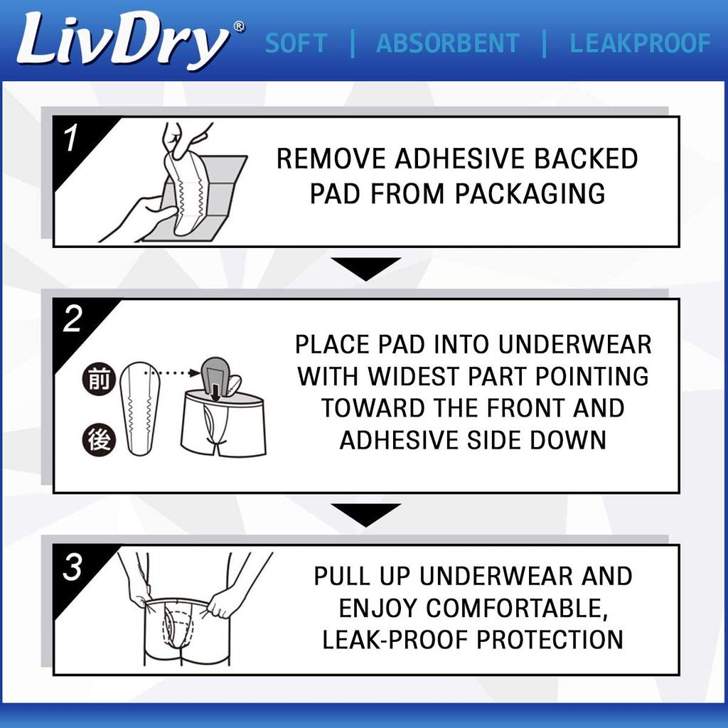Refre Ultra Thin Reassuring Pads for Men those concerned about minor Frequent and urinary 14 pads [For leaks] urination, incontinence, leakage, 200cc,