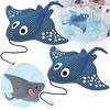 Hot Tub Scum Absorber with Suction Cup Reusable Spa Hot Tub Cleaner Swimming Pool Floating Oil Absorbing Filtering Scum Sponge