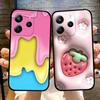 Case For Redmi Note 14 4G 5G Phone Cover Shockproof Silicone Soft TPU Bumper Fundas For Xiaomi Redmi Note 14 Color Painted Coque