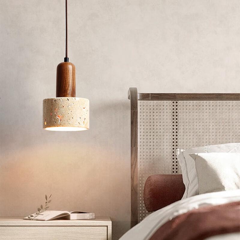 UOSU Wabi-Sabi Travertine Pendant Lamp