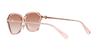 Coach HC8332D Transparent Pink Size 56 Women's Sunglasses,