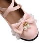 Fashion 2025 Women High Heels Cross Strap Mary Jane Pumps Party Wedding White Pink Black Ruffles Bow Princess Cosplay Lolita Shoes 32-48