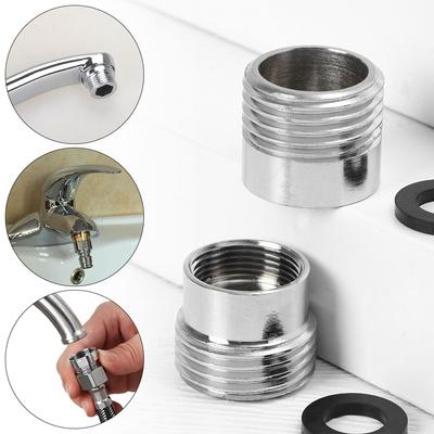 Nützlicher Metall-Belüfteradapter Wassersparender Adapter Wasserhahn-Belüfteranschluss Küchenarmatur Außengewinde
