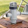 Universal Pool Plunger Valves with Conversion Adapters Plastic Texture for Pools Enhanced Filtration and Maintenance