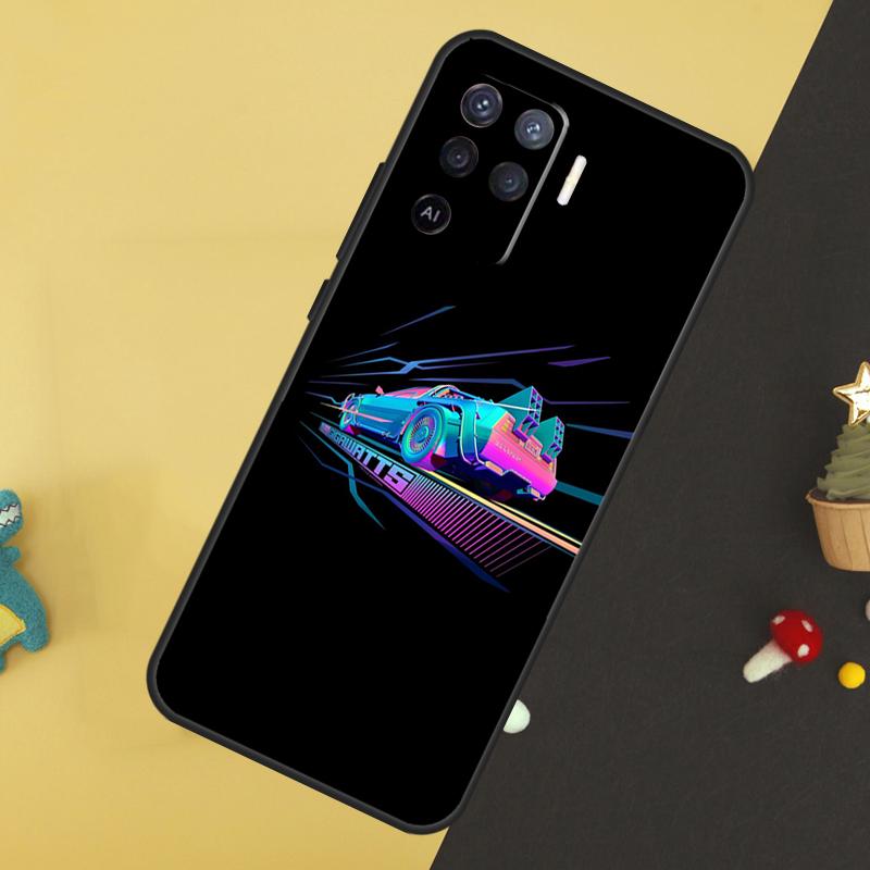 Back To The Future For OPPO A79 A58 A78 A98 A53S A57S A54S A74 A94 A17 A77 A5 A9 A96 A76 A16 A52 A72 A15 Case