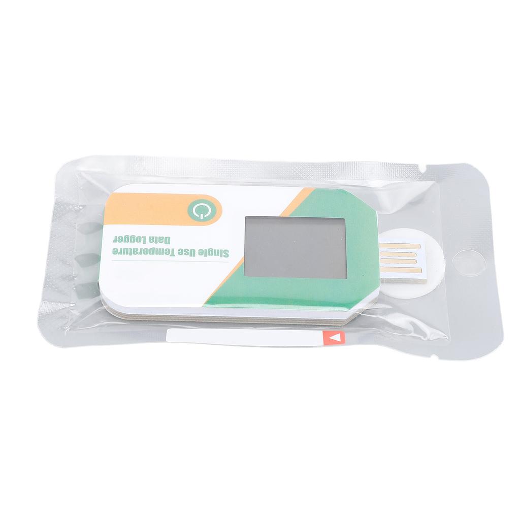 USB Temperature Data Logger Recorder with PDF CSV Reports 32000 Points High Accuracy Single Use