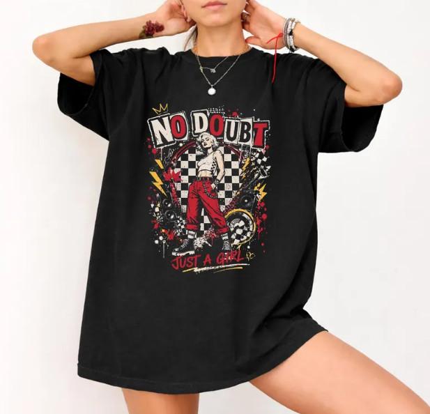 No Doubt Just A Girl T-, Vintage 90s Ska Punk Band Tee Unisex T-Shirt XXXL