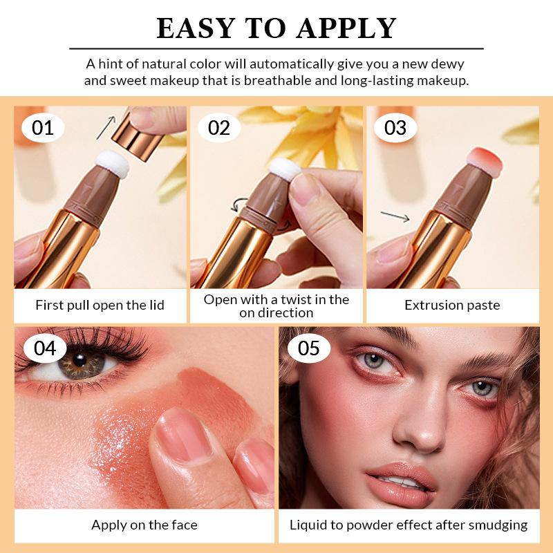 Makeup Pencil Blush Pencil Nose Shadow Highlighter Shadow Contour Stick Face Contour Blush