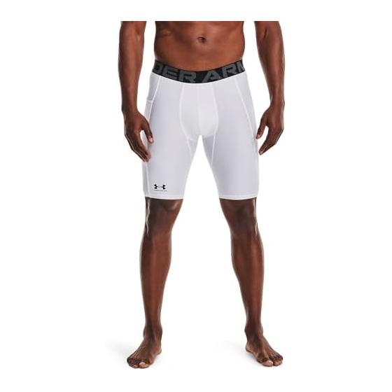UNDER ARMOR Мужские компрессионные длинные шорты UA Heat Gear Armor 2.0 Базовый слой для тренировок