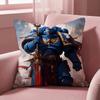 Game W-Warhammer-S 40k Cushion Cover Multi-Scene Pillow Cover for Home & Car - Reversible, Soft & Durable for Daily Use