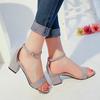 Sandals Summer Women's Shoes Casual Versatile High Heels 34-42