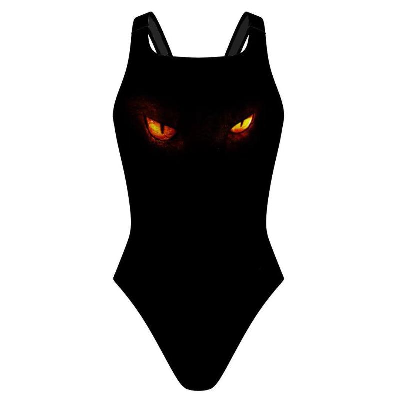 New European and American One-piece Bikini Digital Printing Swimsuit Tight Racing Swimsuit Women