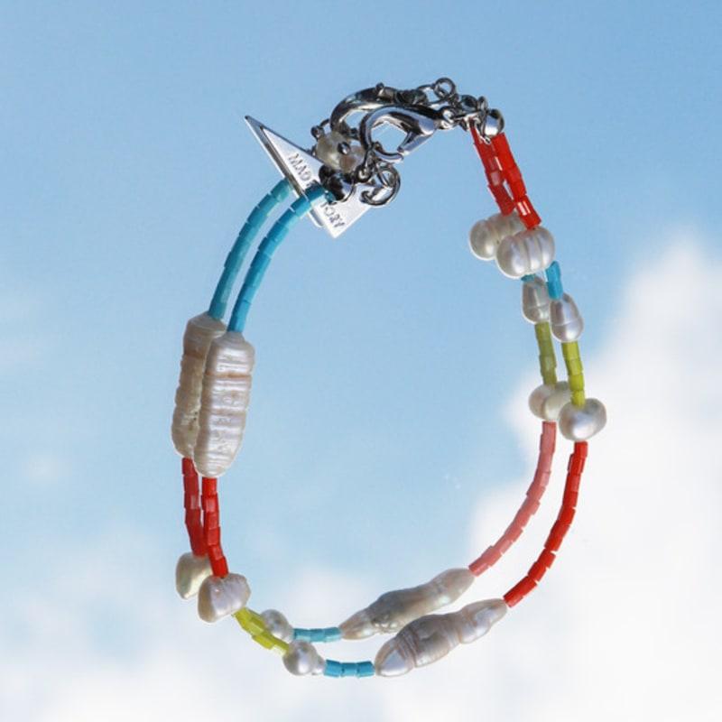 MAD FACTORY Pearl Point Beads Bracelet