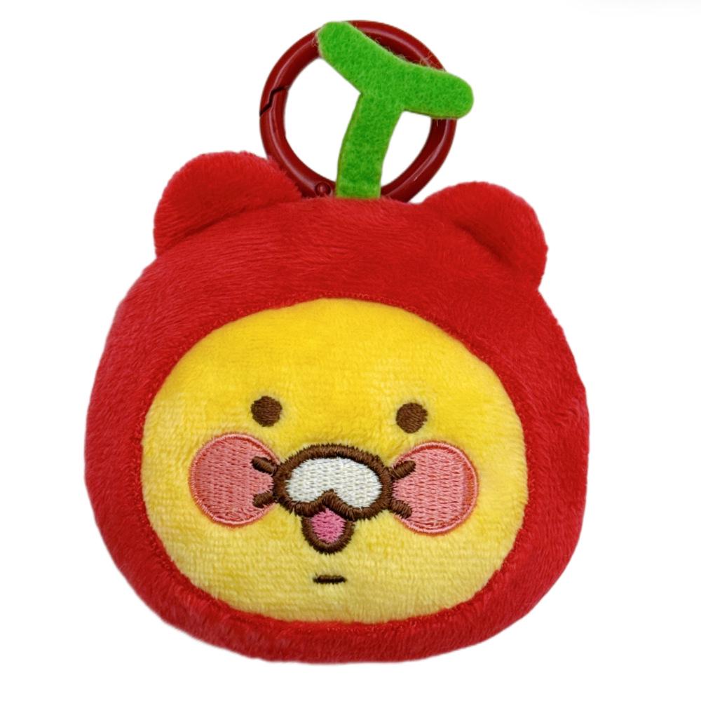 

KAKAO FRIENDS Ryan Lion Fruit Plush Mirror & Keychain Charm