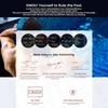 TREX3 Built-in GPS Smart Watch 10ATM Waterproof Compass 530mAh Battery Bluetooth Call 70+sports Modes Men Watches 1.96-inch AMOLED HD Smartwatch