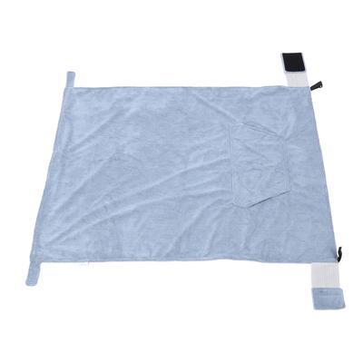 Chair Blanket with Pouch TPU Lining Fleece Chair Knee Blanket Outdoor Lap Blanket for Office Home Us