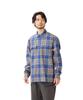 Tasman Merino Wool Shirt Tops Shirt Long Sleeve BLUE CH M EP-SH-26SU003 Men's Women's