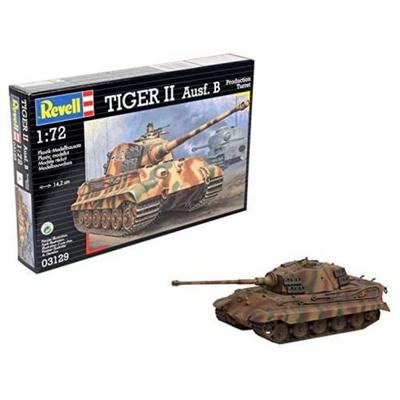 German Revell Scale Panzer VI King Tiger 03129 Plastic Model 1/72