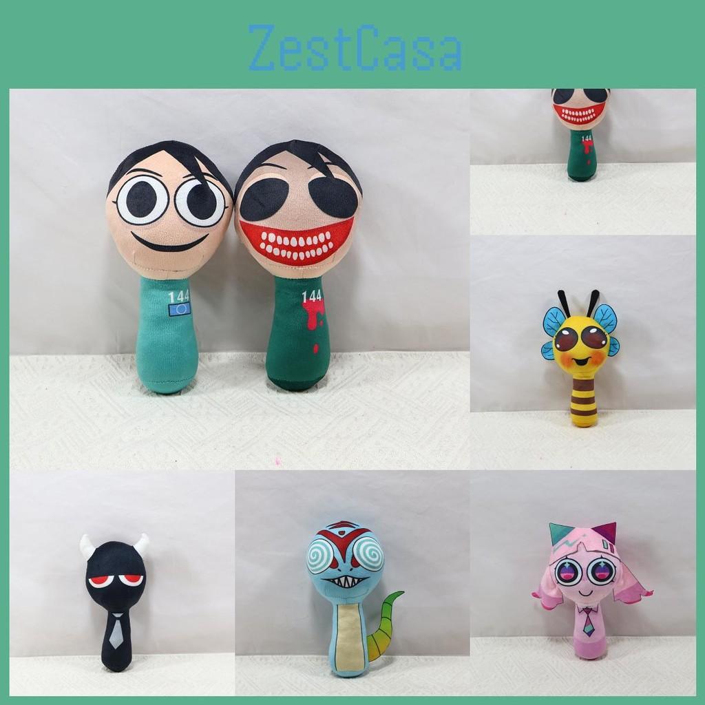 Sprunki Toy Plush Cute Cartoon Game Character Boys Kids Fun Holiday Doll Gift