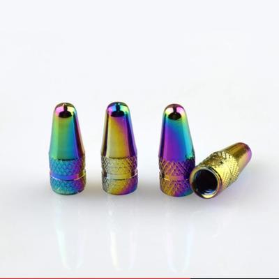 Road Bike Aluminium Zinc Zinc Alloy Mountain Bike Tyre Air Caps Presta Valves Cycling Accessories Valve Cap