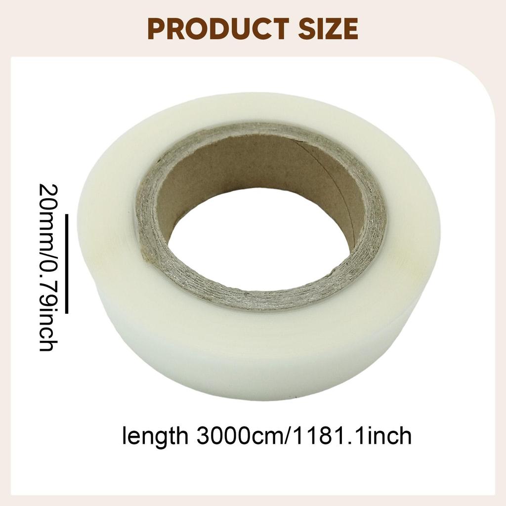 Iron on Seam Tape 98.4ft Iron on Hot Melt Tape Waterproof for Umbrella Sportswear