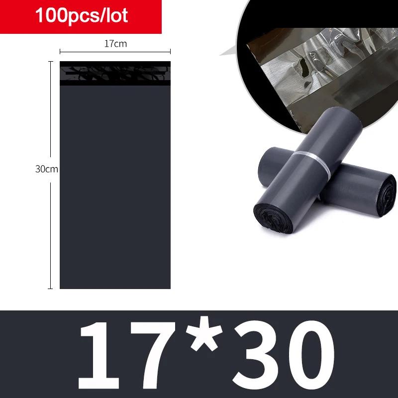 100 Stück Kurierbeutel Expressumschlag Aufbewahrungsbeutel Posttaschen Versandtaschen Selbstklebend Versiegelung Kunststoffverpackungsbeutel