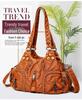 Large Capacity Soft Leather Single-Shoulder Crossbody Bag for Middle-Aged Women - Multi-Layer Casual Handbag