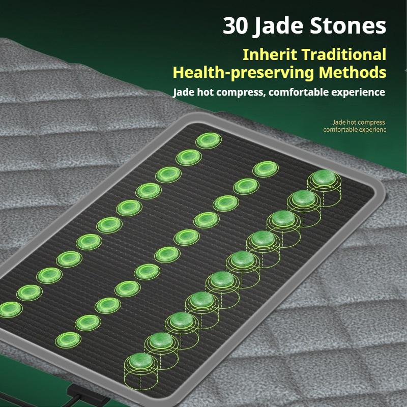 Multi-kinetic Full Body Massage Pad Simulation Massage Hot Compress Whole Body Relaxation Body Muscles Relief Fatigue 9 Functions 9 Kinds of Strength