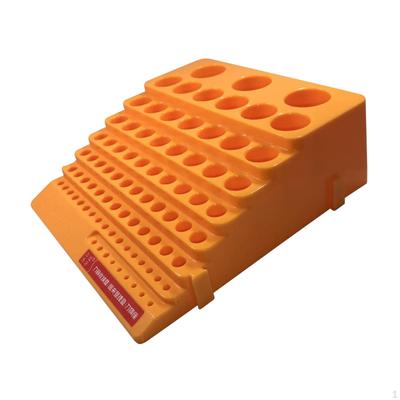 Scatola per strumenti per organizer per alesatore per fresa, confezione per accessori per manicure, supporto per custodia per trapano