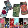 Floral Paisley Mandala Flower Texture Rose Case for Motorola Moto G54 G05 G24 G75 G85 G15 G86 Power Edge 50 30 Fusion neo Pro