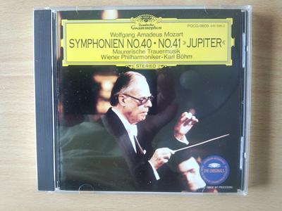 CD WIENER PHILHARMONIKER - Mozart: Symphonies n°. 40 & 41 POCG9809 Japon Classique Occasion
