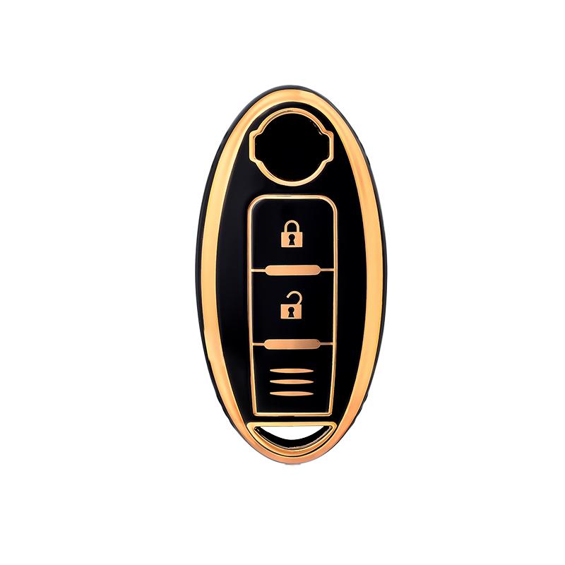 

TPU Car Key Case for NISSAN-Tiida Qashqai X-TRAIL Terra18 370Z MARCH 15 High-end models 3 button NISSAN Car Key Fob Case Cover