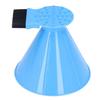 Ice Scraper Plastic Cone Multi Functional Funnel Snow Remover with Brush for Car Windshield