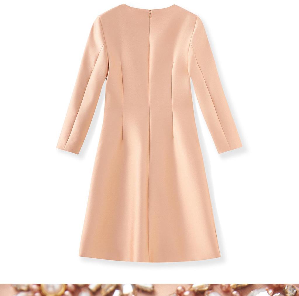 Elegant Diamond Hand-Stitched Evening Dress for Socialite Women