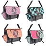 Borsa One Piece Totoro Demon Slayer con Stampa Cartoni Animati per Uso Quotidiano Uomo
