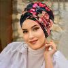 Fashion Turban Headscarf For Women With Floral Print Summer Autumn Winter Accessories