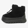 [north Space Kids Official] Ns87r99t Kids String Booties Real Black