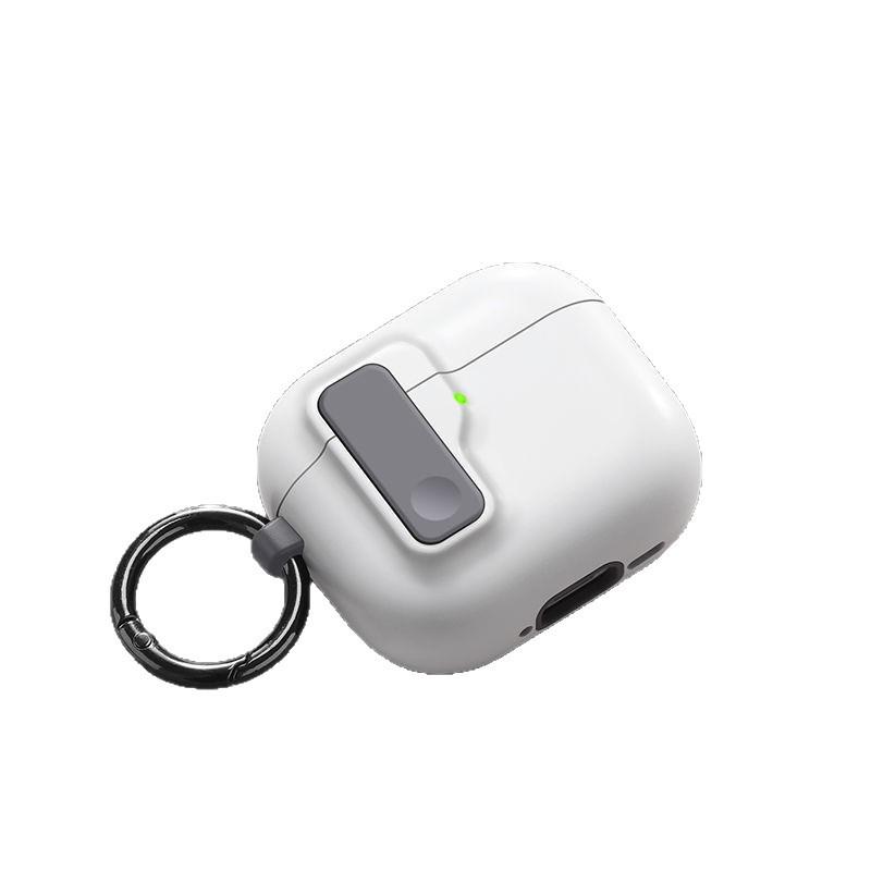 Custodia protettiva per AirPods 4/Pro 2/3 con fibbia