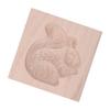Natural Beech Wood Cookie Cutter Smooth Surface Biscuit Mould Baking Stamp  Christmas Baking