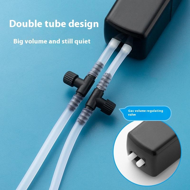 Mini Aquarium Air Pump Kit Oxygen Pump With Check Valve Air Stone Usb Aquarium Filter Fishing Tank Tube Aquatic Accessories