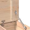 Bench 110x41x76.5 Cm Solid Pine Wood