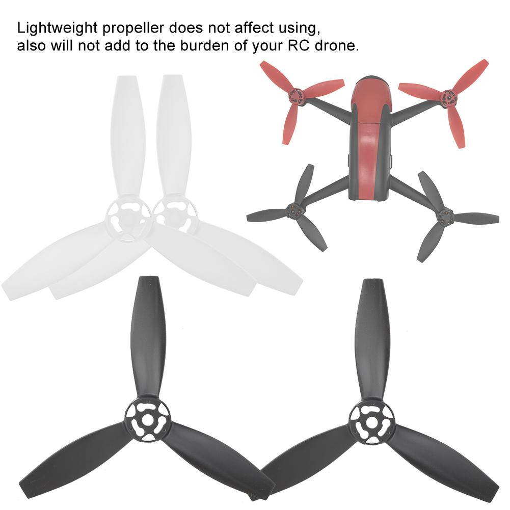 4pcs RC Airplane Propeller Modified Accessory Replacement Fit for Bebop 2 DroneType C