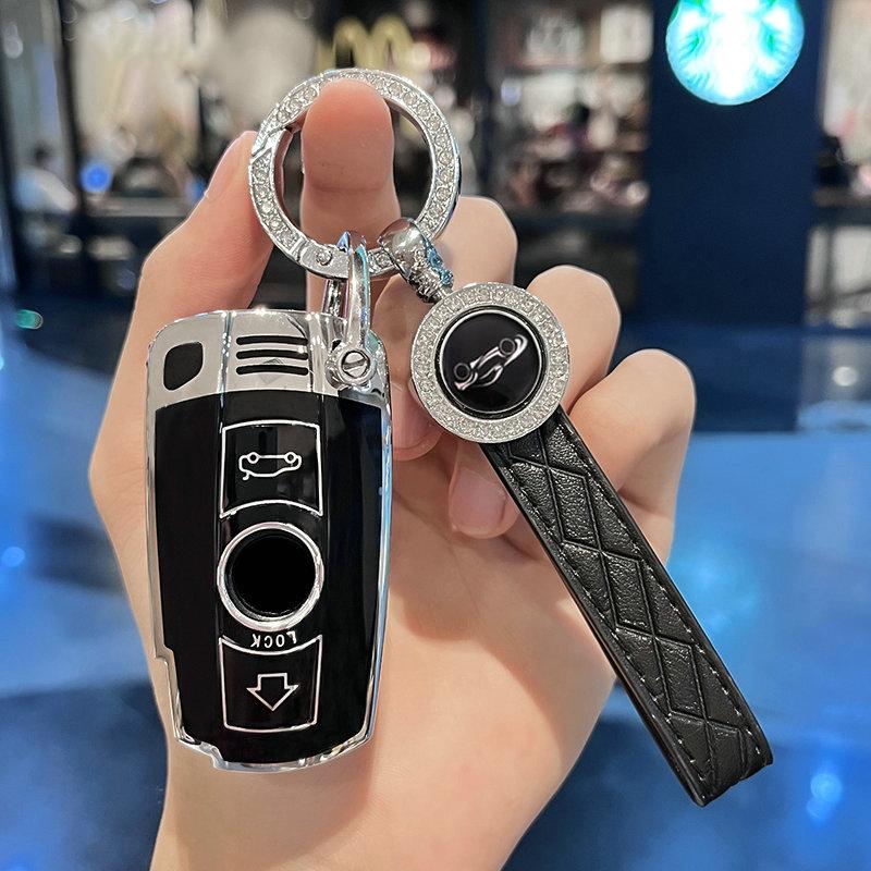 Tpu Car Key Case Cover For Bmw E90 E87 E70 E61 E60 X5 X6 E88 E89 E82 E71 Keychain Interior Protective Accessories