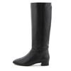 HIMIKO/Himiko/Wide Shaft Long Boots/641416 Black 245