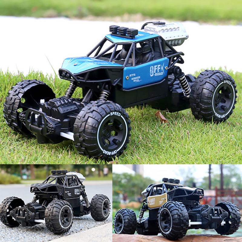 4Wd Rc Car Off-Road 4X4 Remote Control Buggy Truck With Led Lights Racing Drift Toy For Boys And Girls Children'S Gift