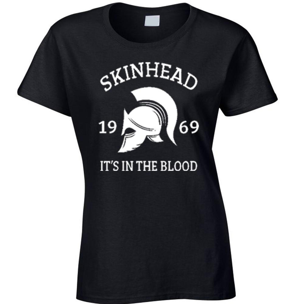 Ladies T-Shirt Skinhead T-Shirt Women s Ska Reggae 2-Tone Beat Trojan Unisex T-Shirt XXXL