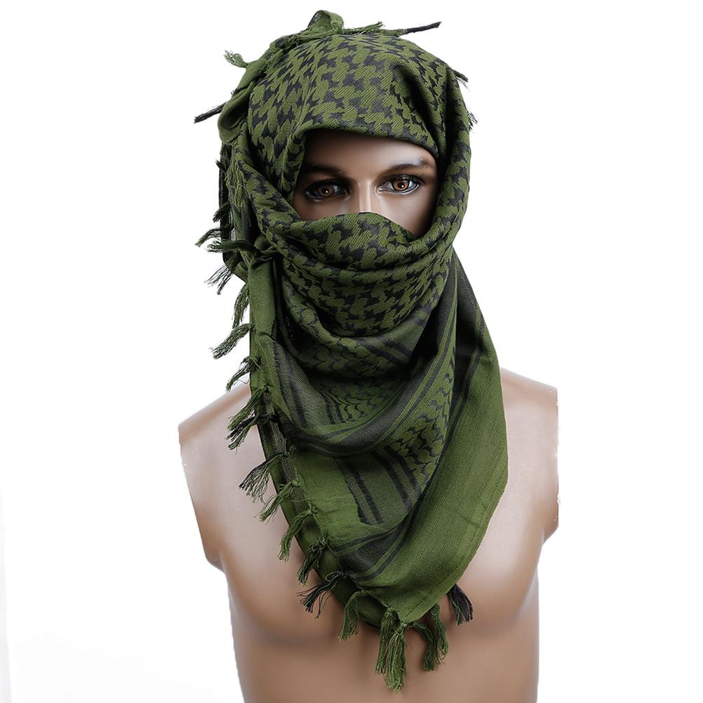 New Camping Hiking Scarf For Men Women Arab Square Scarf Outdoor Keffiyeh Shawl Neck Cover Head Wrap Bandanas Desert Scarve