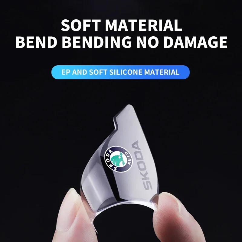 Car Door Corner Cover Anti-Collision Protection For Skoda Fabia 2 Octavia 3 Rapid Superb Accessories Led Luggage Car Styling  WL5